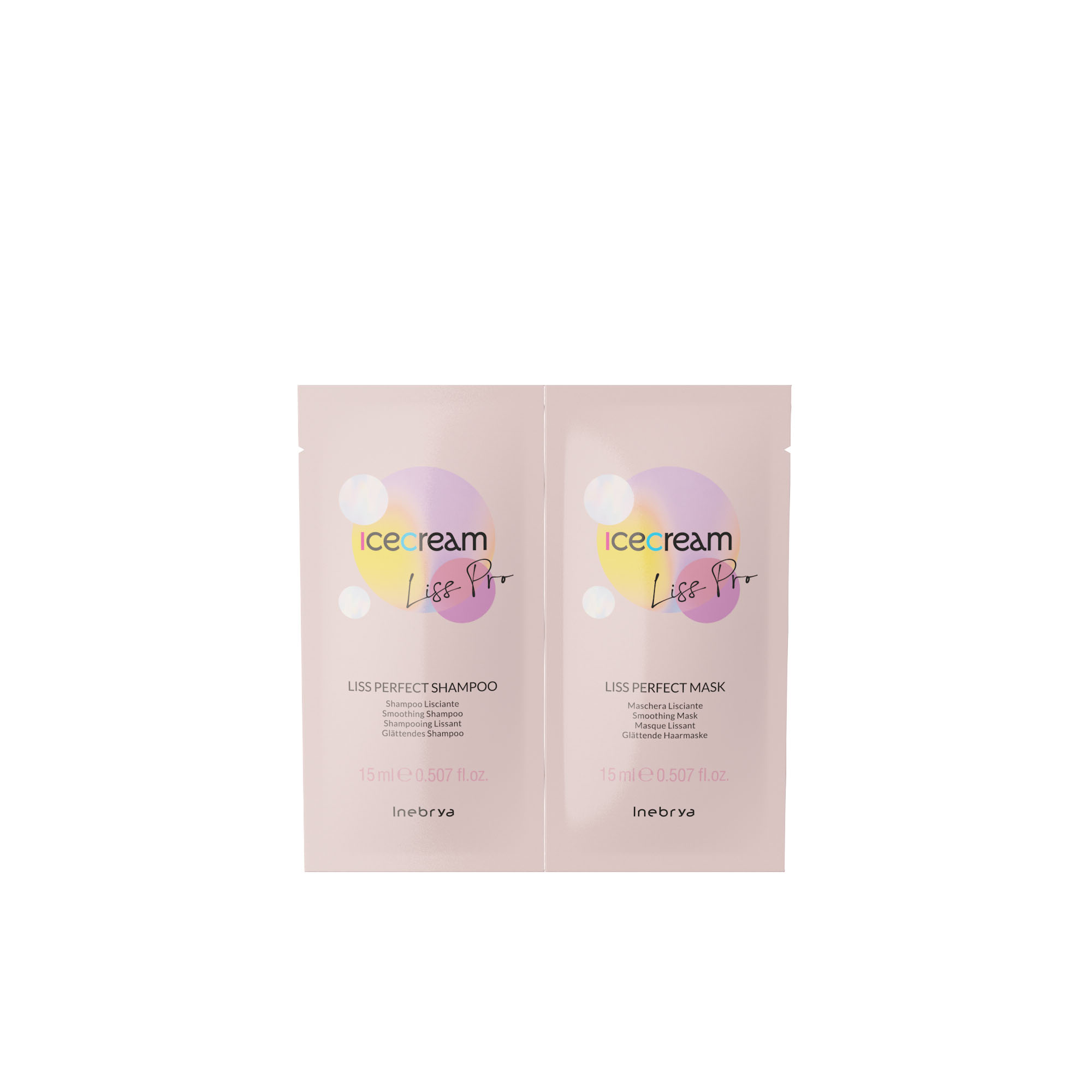 IA26361 Ine. Ice Cream Liss-Pro Shampoo & Mask 15ml