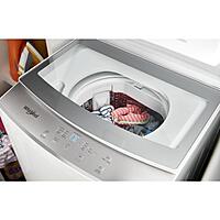 Whirlpool® WET4024HW 1.6 cu.ft Electric Stacked Laundry Center 9 Wash cycles and AutoDry™