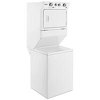 Whirlpool® WET4027HW 3.5 cu.ft Electric Stacked Laundry Center 9 Wash cycles and AutoDry™ Whirlpool® WET4027HW 3.5 cu.ft Electric Stacked Laundry Center 9 Wash cycles and AutoDry™