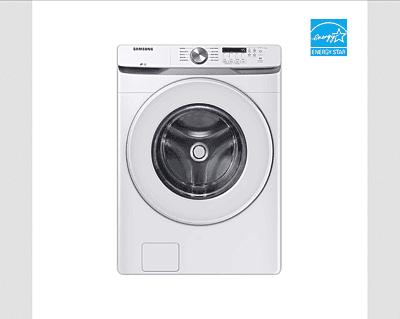 Samsung 5.2 Cu. Ft. Front-Load Washer - White - Stackable
