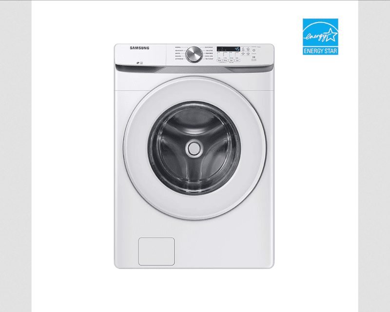 Samsung 5.2 Cu. Ft. Front-Load Washer - White - Stackable