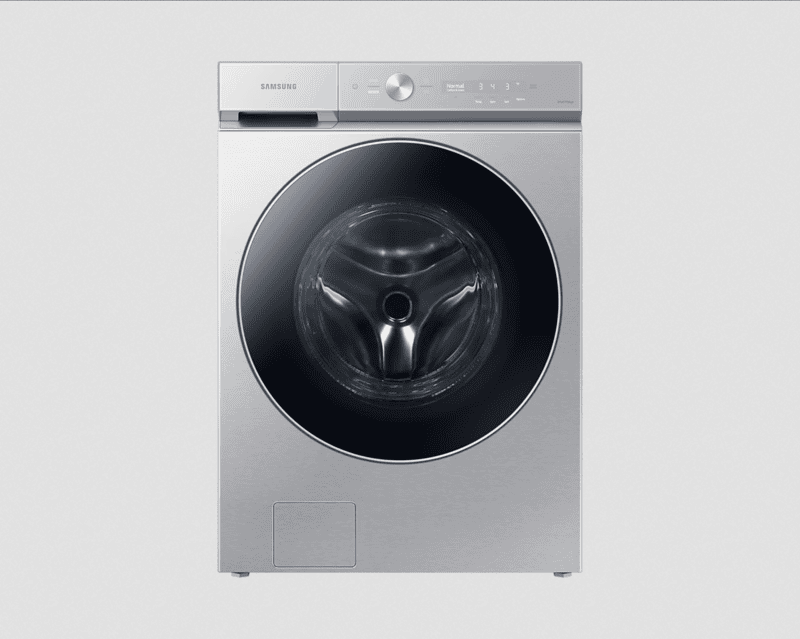 Samsung 6.1 cuft Bespoke HE FL Steam Washer AI SS