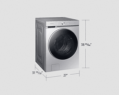 Samsung 6.1 cuft Bespoke HE FL Steam Washer AI SS
