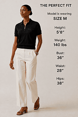 Ichthys Slim Fit Knit Polo (female) Ichthys Slim Fit Knit Polo (female)