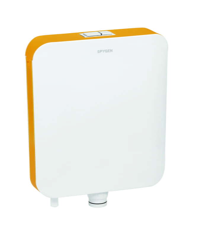 PVC FLUSH TANK CISTERN WHITE AND YELLOW DUAL FLUSH TANK PEFLUSHJ0023 PVC FLUSH TANK CISTERN WHITE AND YELLOW DUAL FLUSH TANK PEFLUSHJ0023