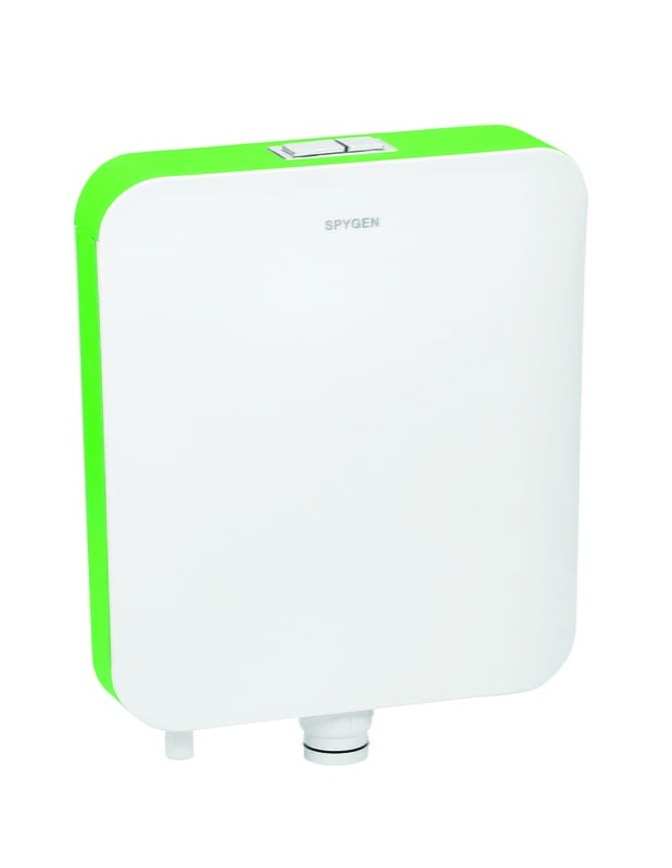 PVC FLUSH TANK CISTERN WHITE AND GREEN DUAL FLUSH TANK PEFLUSHJ0024 PVC FLUSH TANK CISTERN WHITE AND GREEN DUAL FLUSH TANK PEFLUSHJ0024