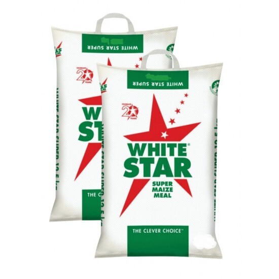 WHITE STAR MAIZE MEAL 1X12.5KG EA