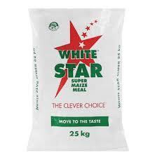 WHITE STAR MAIZE MEAL 1X25KG