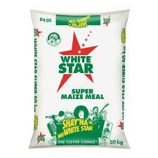 WHITE STAR MAIZE MEAL 1X50KG