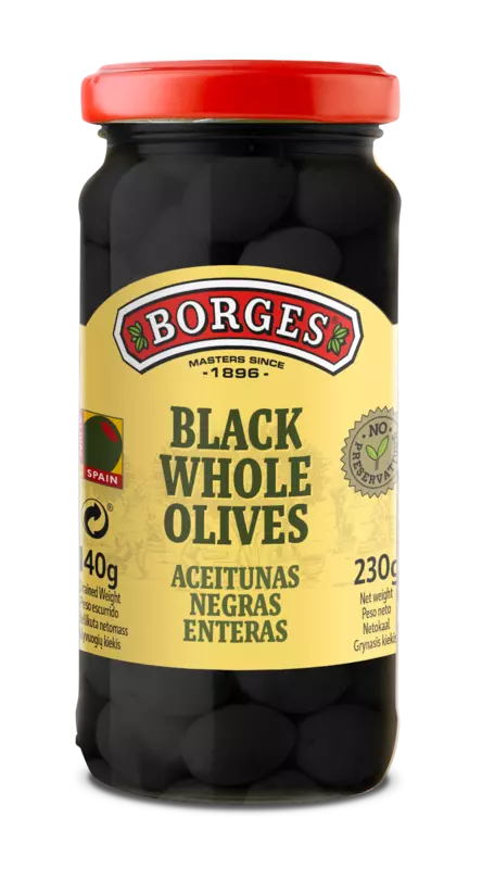 Borges black whole olives