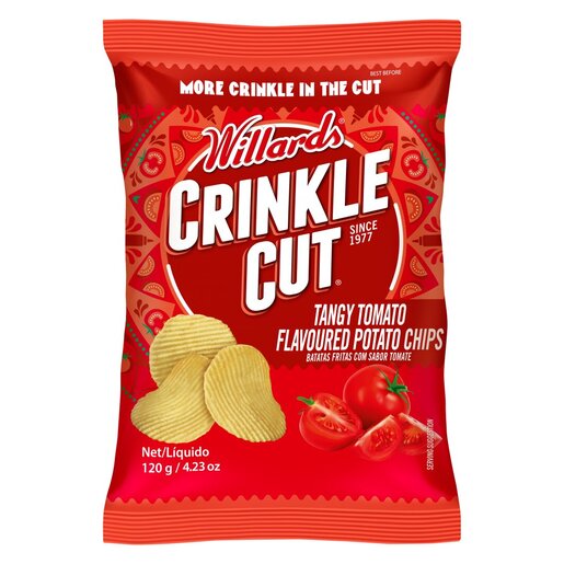 WILLADS CRINKLE CUT TOMATO 125G