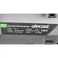 Bomba de Vacio Serie F R32, 5 CFM, 15 Micrones, 1/2 HP, 120 V/60 HZ - WIP-2F2R
