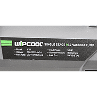 Bomba de Vacio Serie F R32, 7 CFM, 150 Micrones, 1/2 HP, 120 V/60 HZ - WIP-F3R