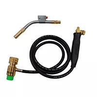 Antorcha de Encendido Automatico con Manguera y Valvula Auxiliar, MAPP, Propano, GLP - WIP-HT-2