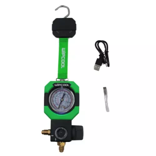 Manometro Individual de Baja, -30 INHG - 500 PSI, R22, R410A, R32 - WIP-MG-1L