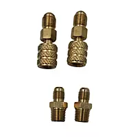 Kits de Manometros, -30 INHG-500 PSI / -30 INHG-800 PSI, R22, R410A, R32 - WIP-MG-2K