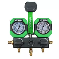 Kits de Manometros, -30 INHG-500 PSI / -30 INHG-800 PSI, R22, R410A, R32 - WIP-MG-2K