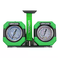 Kits de Manometros, -30 INHG-500 PSI / -30 INHG-800 PSI, R22, R410A, R32 - WIP-MG-2K