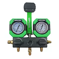 Kits de Manometros, -30 INHG-500 PSI / -30 INHG-800 PSI, R22, R410A, R32 - WIP-MG-2K