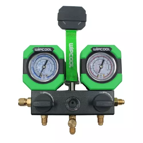 Kits de Manometros, -30 INHG-500 PSI / -30 INHG-800 PSI, R22, R410A, R32 - WIP-MG-2K