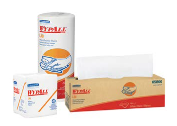 WIPE KIMBERLY CLARK L30 CAJA 8 C/100 PZAS