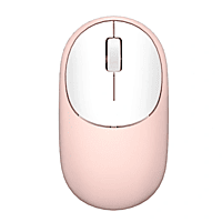 Wireless Pink Mouse Rechargeable Computer Mouse Ergonomic RGB Backlight 2.4g