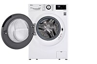 LG® WM1455HWA 2.4 cu. ft. Compact Capacity Front Load Washer in White LG® WM1455HWA 2.4 cu. ft. Compact Capacity Front Load Washer in White