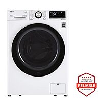 LG® WM1455HWA 2.4 cu. ft. Compact Capacity Front Load Washer in White LG® WM1455HWA 2.4 cu. ft. Compact Capacity Front Load Washer in White