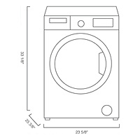 Blomberg® WM98220 24" Front Load Washer Blomberg® WM98220 24" Front Load Washer