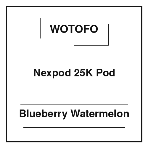 Wotofo Nexpod 25K Pod Blueberry Watermelon