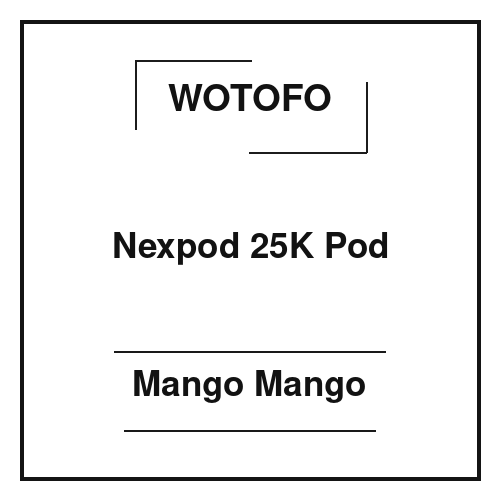 Wotofo Nexpod 25K Pod Mango Mango