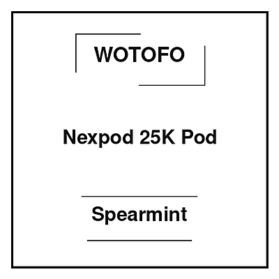 Wotofo Nexpod 25K Pod Spearmint