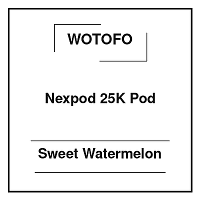 Wotofo Nexpod 25K Pod Sweet Watermelon