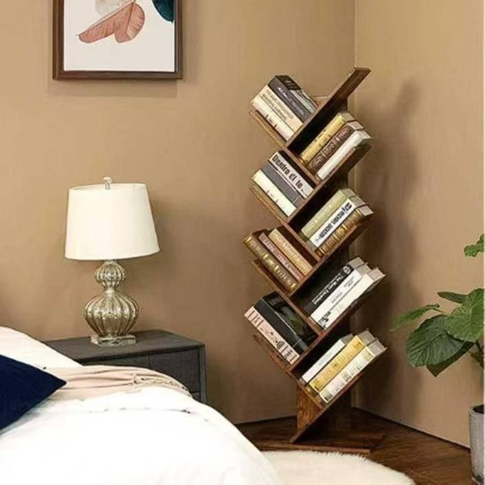 WOODEN BOOK SHELF