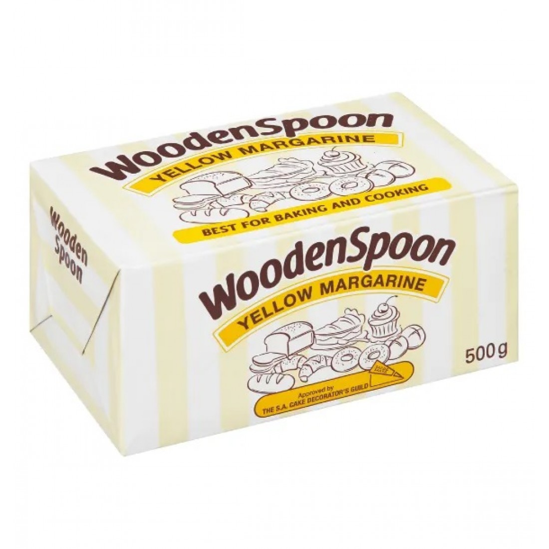 WOODEN SPOON MARGARINE WHITE 30X500G