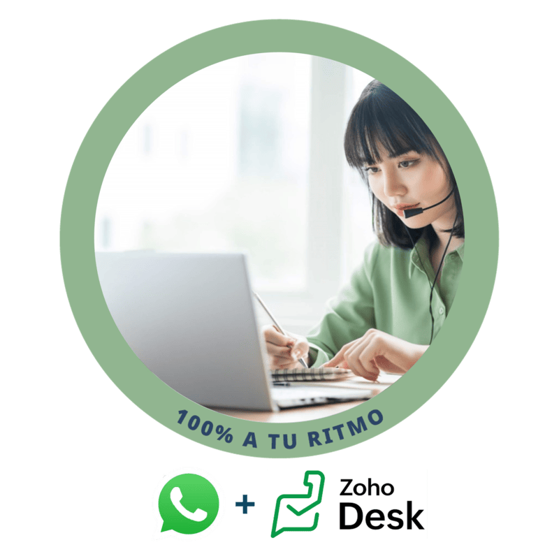 Workshop Whatsapp en Zoho Desk - Aprende a autoimplementar Whatsapp a tu ritmo Workshop Whatsapp en Zoho Desk - Aprende a autoimplementar Whatsapp a tu ritmo