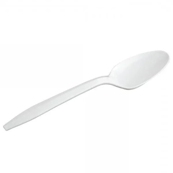 WOW CUCHARA SOPERA PLASTICO BLANCO 25 PZAS