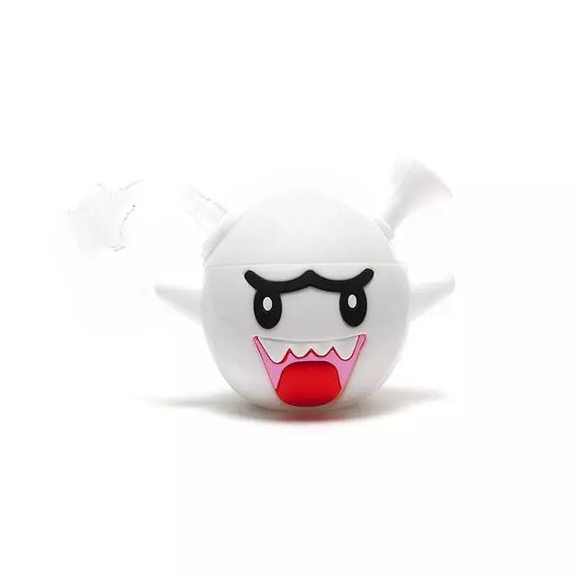 5"  Silicone White Angry Boo WP