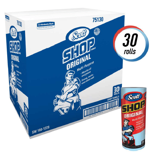 ROLLO DE TOALLA AZUL