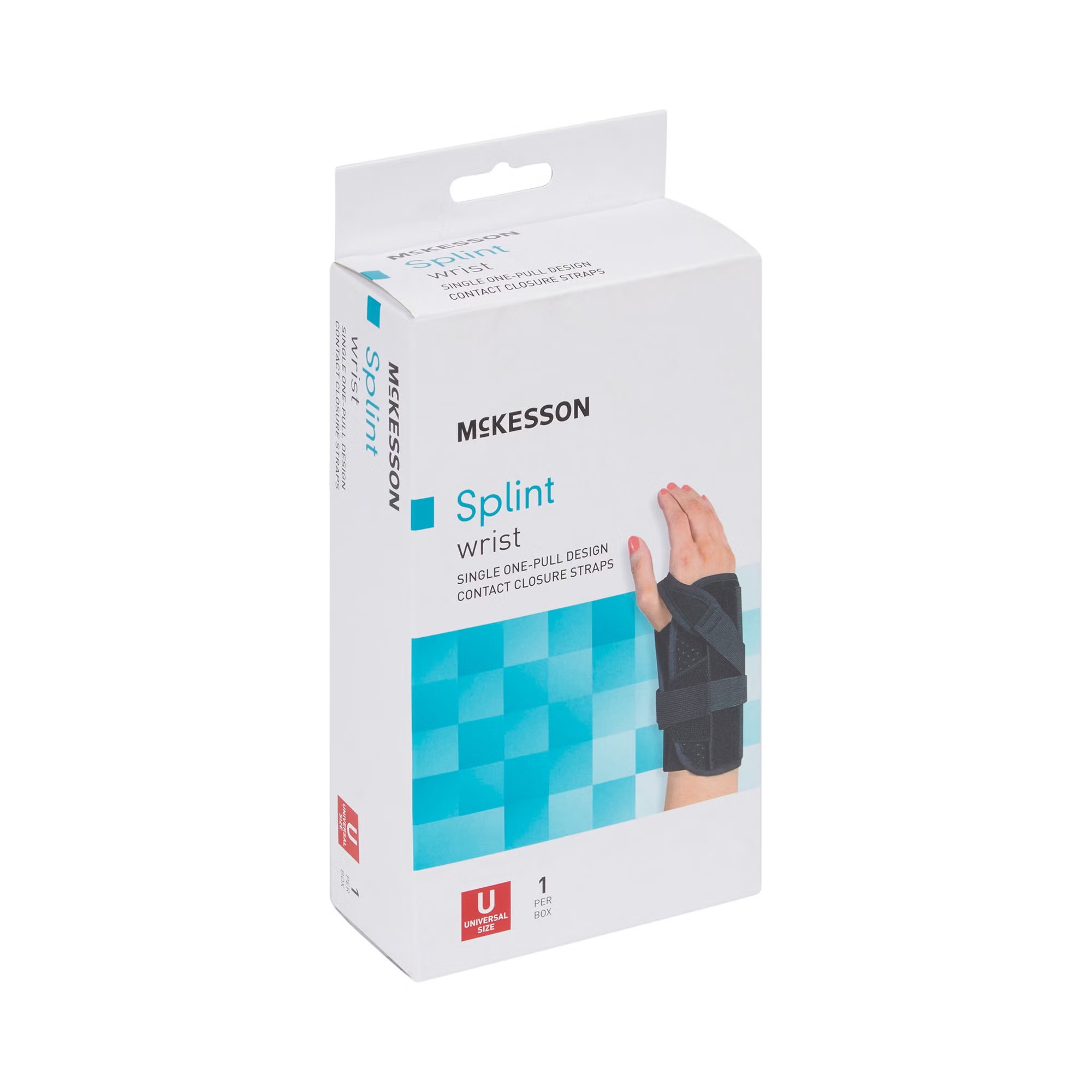 McKesson Wrist Brace, Foam / Nylon, One Size Fits Most, Left or Right Hand (EA)