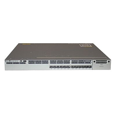 Cisco Catalyst C3850-12S Switch Layer 3 - 12 SFP - IP Base - Wireless controller - managed- stackable - WS-C3850-12S-S Cisco Catalyst C3850-12S Switch Layer 3 - 12 SFP - IP Base - Wireless controller - managed- stackable - WS-C3850-12S-S