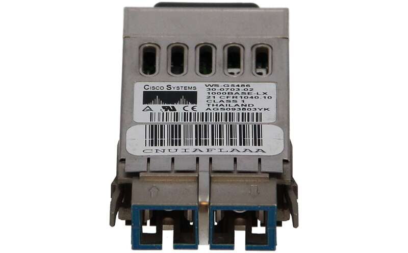 WS-G5486= cisco 1000BASE-LX Fiber GBIC Module WS-G5486= cisco 1000BASE-LX Fiber GBIC Module