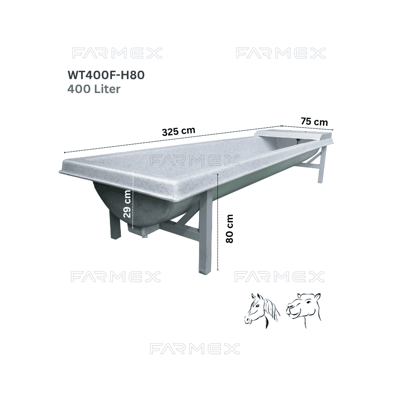 Automatic Drinker 400 Liter for Camel