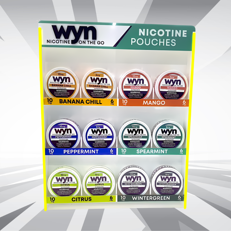 WYN NICOTINE POUCHES 5CT 6MG/10MG