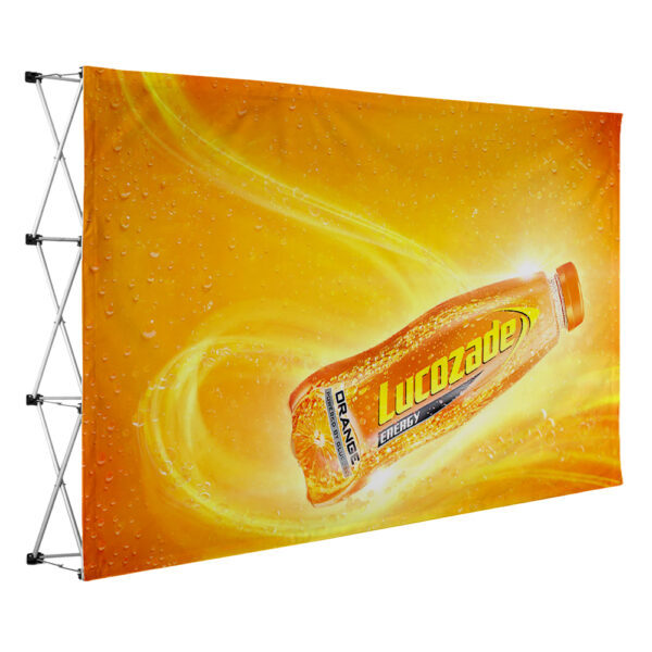 Bannerwall 4.5 x 2.25m, Supplied Complete