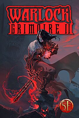 5E - D&D - Kobold Press - Warlock Grimoire 2 (2021, Hardcover)