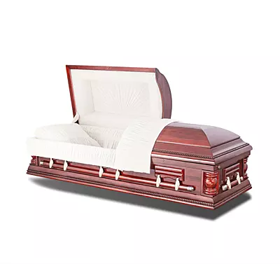 Wasatch Walnut Wood Casket