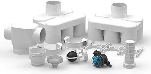 Rain Harvesting First Flush Diverter | Wall/Post Mount | 3"-4" Filter