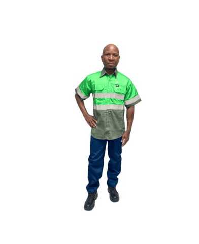 Hi-Viz Vented S/S Workshirt