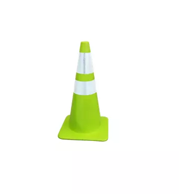 Soft Lime PVC Traffic Cone